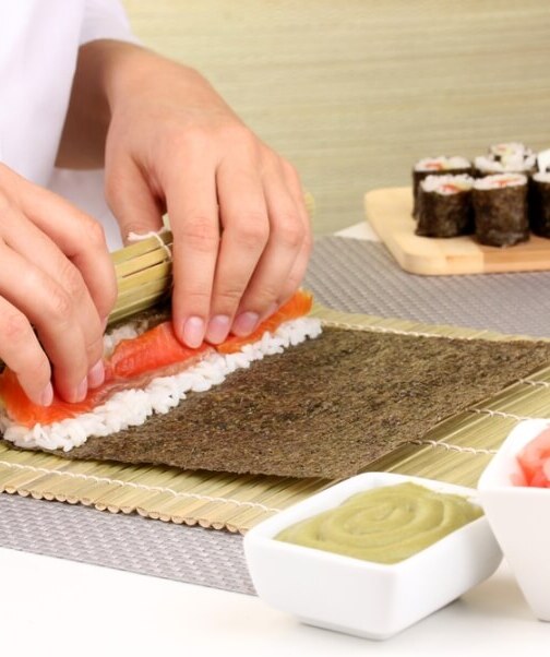 Kurz přípravy sushi pro 4