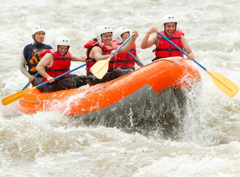 Rafting v peřejích aneb raftová akademie