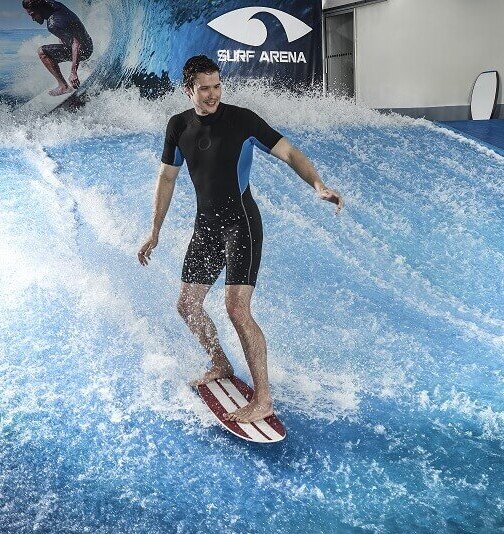 Indoor surfing - Surf Arena