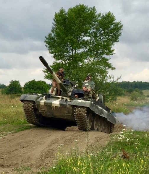 Projížďka v bojovém tanku