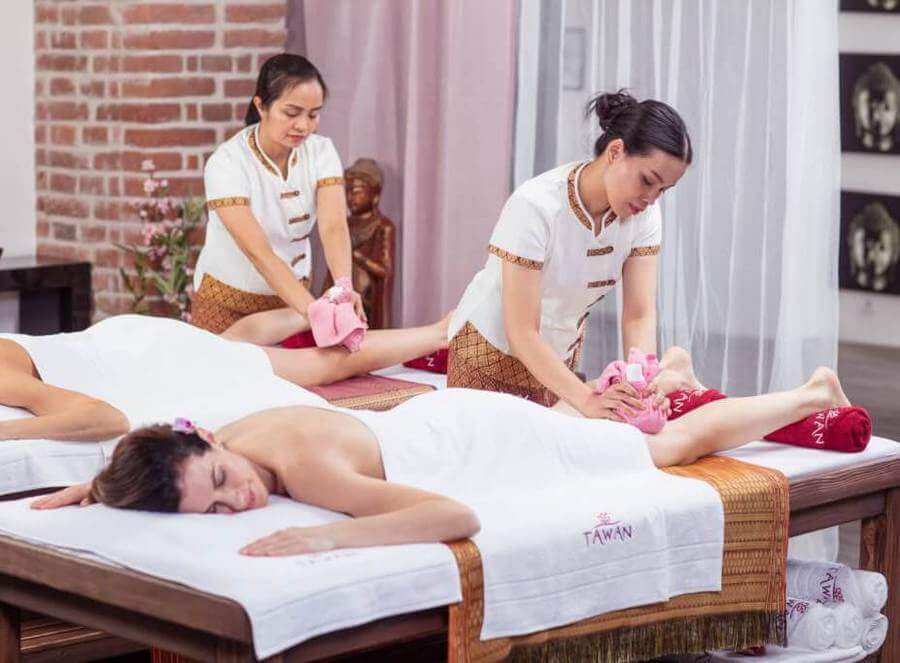 Královská thajská bylinná masáž