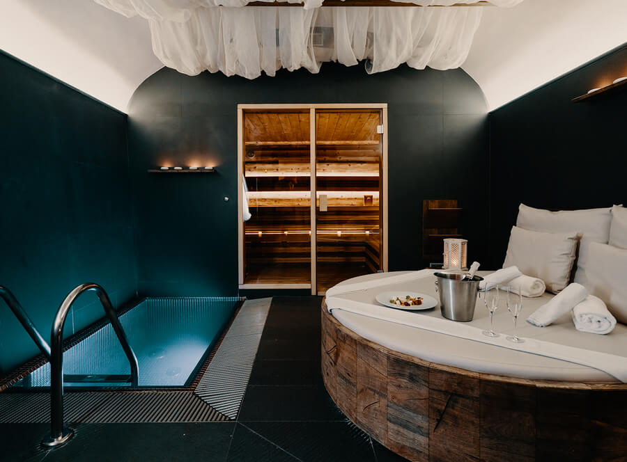 Únik na zámku v Praze s wellness