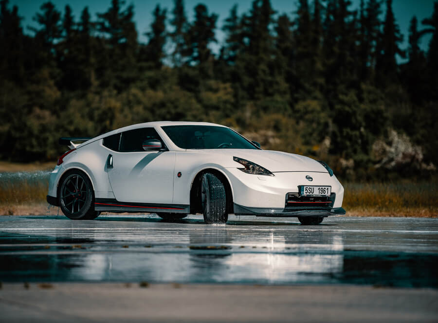 Škola smyku s Nissan 370Z Nismo v Příbrami