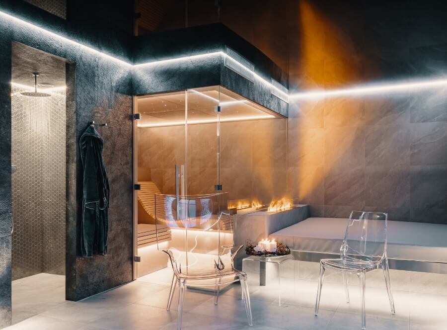 Privátní světelné LIGHT wellness pro dva