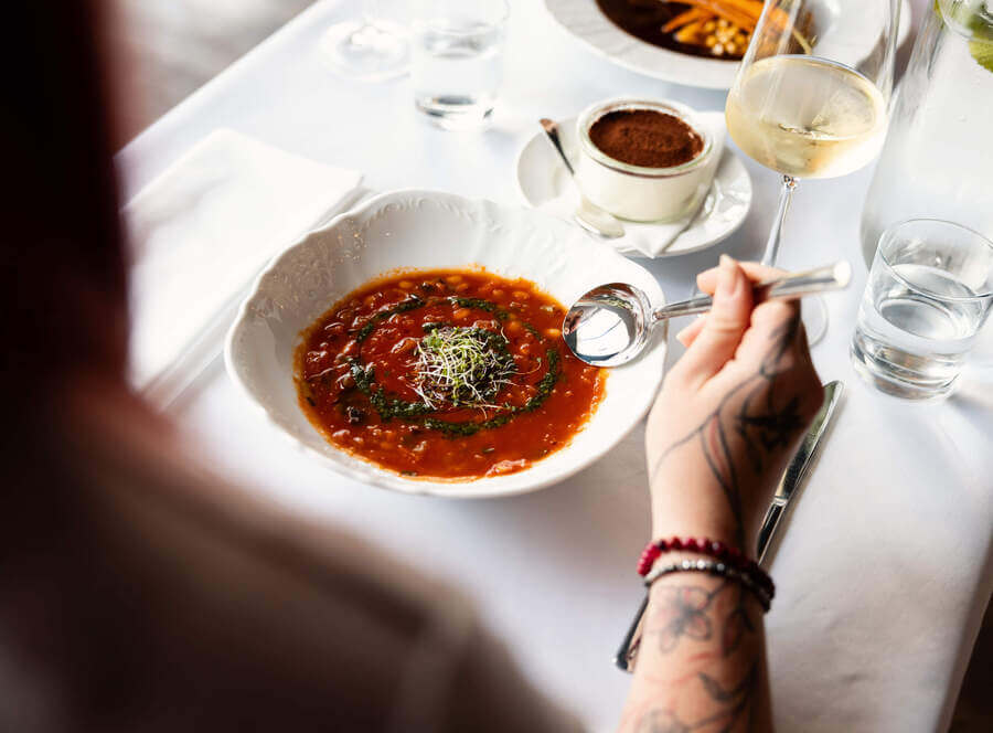 4chodové degustační menu v restauraci Zlatý Kohout