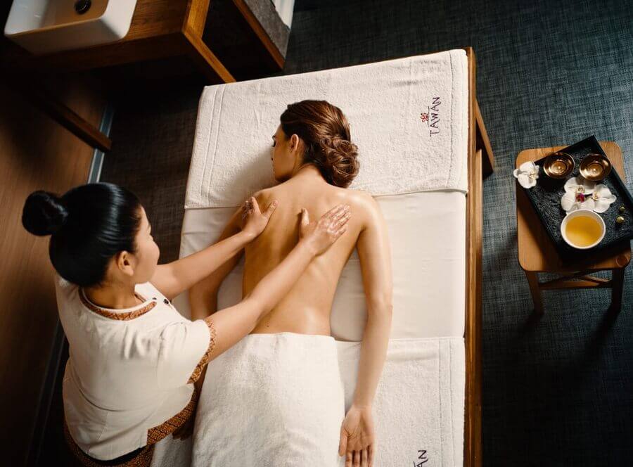 Relaxační masáž po těhotenství