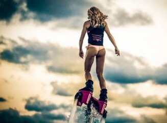 Flyboarding v hradci Králové