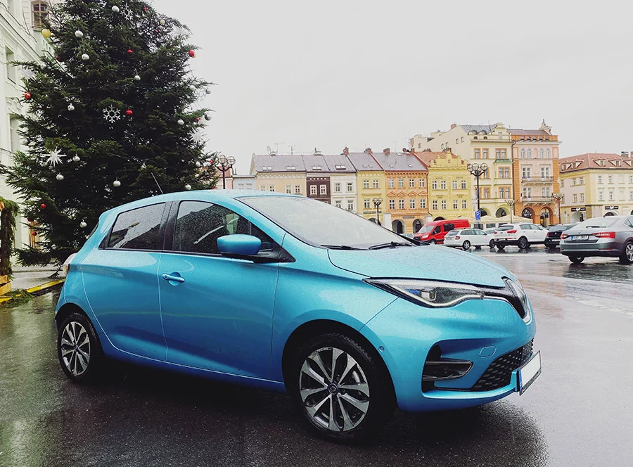 Jízda v elektromobilu ZOE