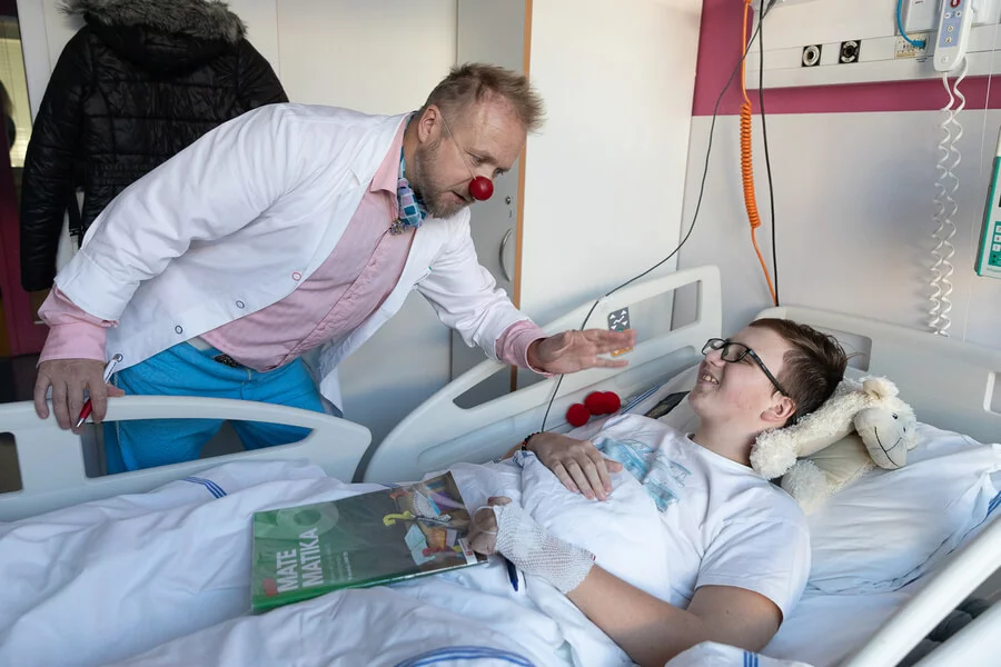 Zdravotní klaun: Smíchuplné zážitky