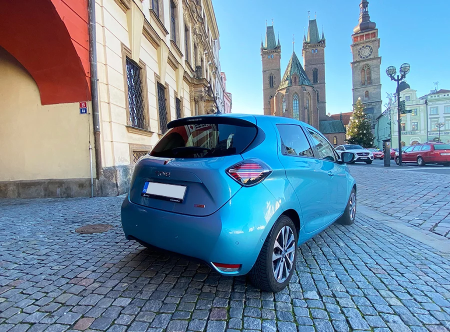 Jízda v elektromobilu ZOE