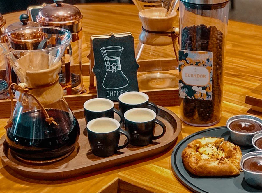 Ochutnávka kávy ve Starbucks Reserve - extra