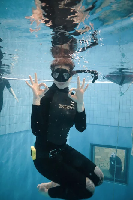 Kurz freedivingu v Praze
