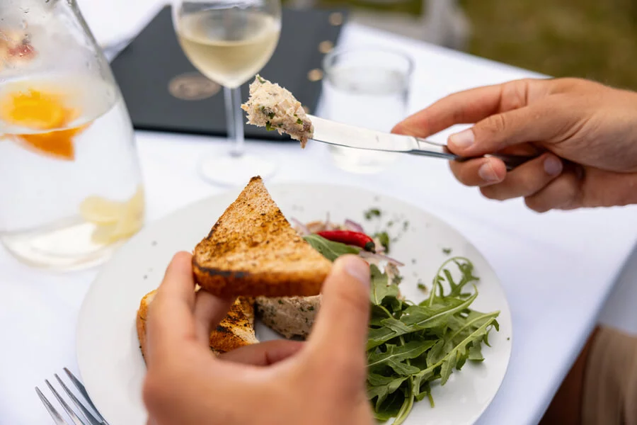 4chodové degustační menu v Krušných horách