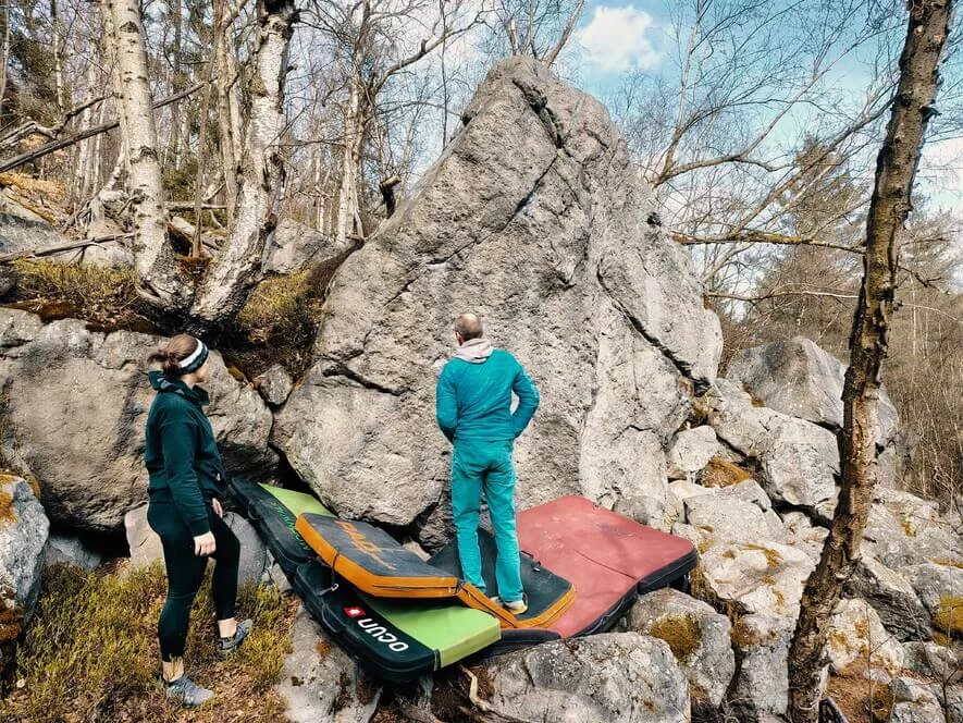 Kurz boulderingu na pískovci