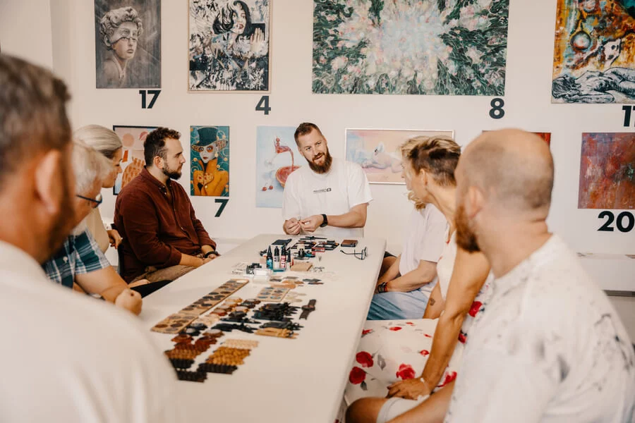 Kurz výroby dřevěných hodinek