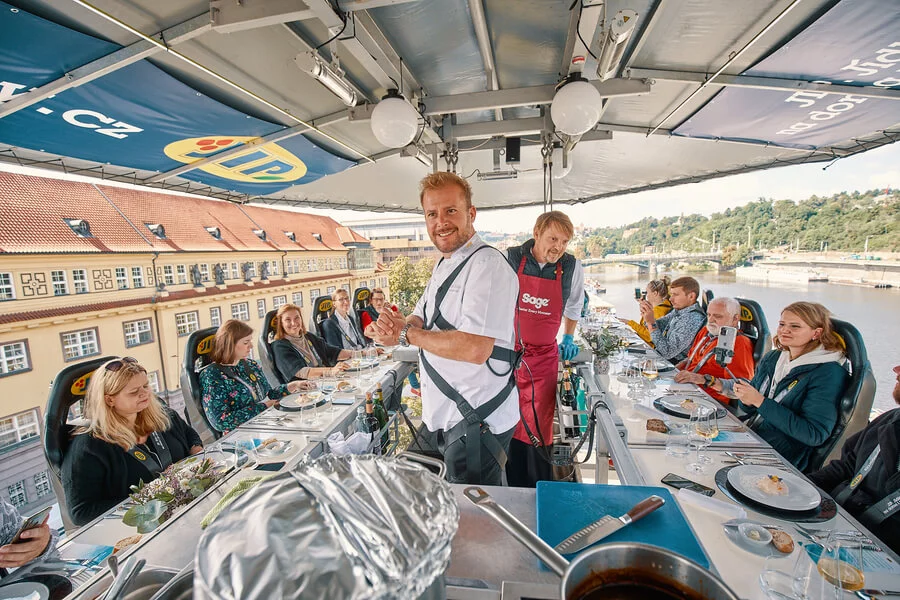 Tapas v oblacích pro dva