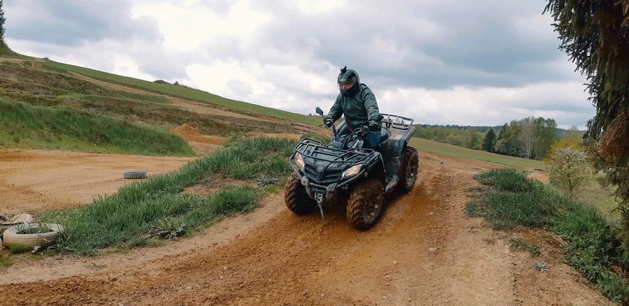 Extreme jízda na čtyřkolkách pro dva