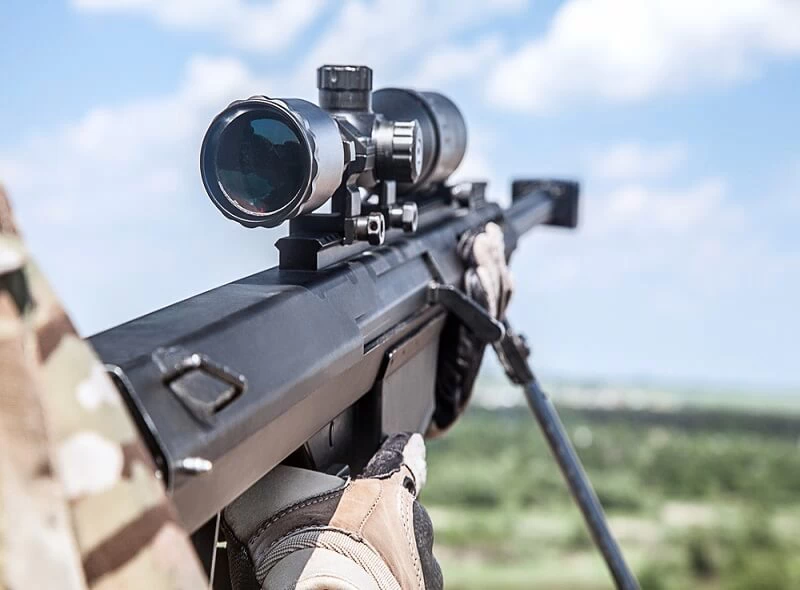 Night sniper - micro odstřelovačka s puškohledem