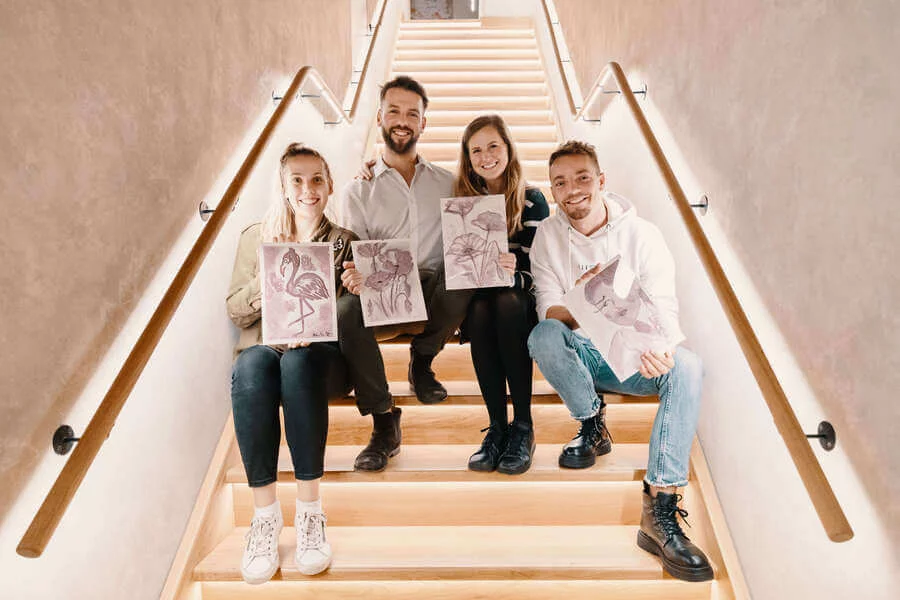 Degustace se sommelierem a malování vínem v Mikulově