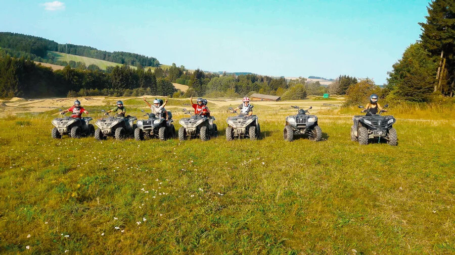 Extreme jízda na čtyřkolkách pro dva