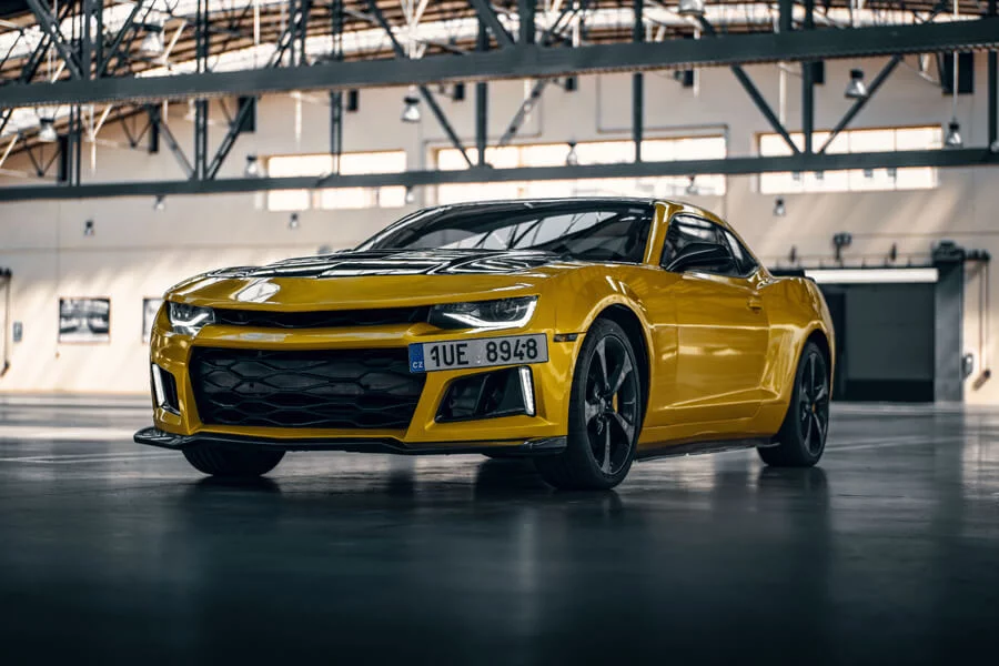 Pronájem Chevroletu Camaro SS: zlatá edice