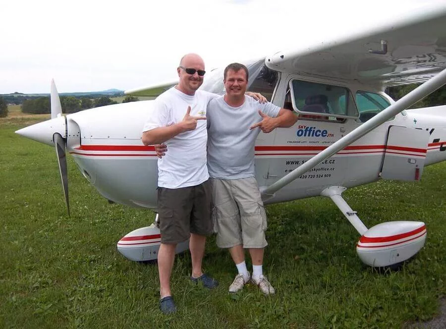 Zážitkový let americkým letounem Cessna172