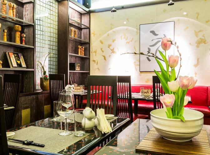 Restaurace Miyabi - "snězte kolik chcete sushi" pro dva