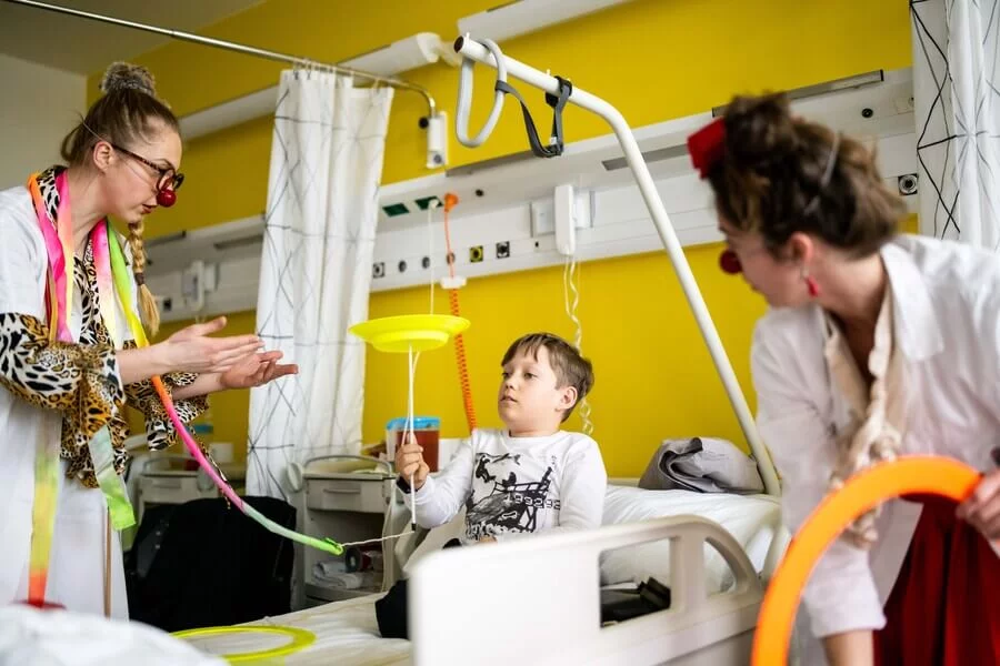 Zdravotní klaun: Smíchuplné zážitky