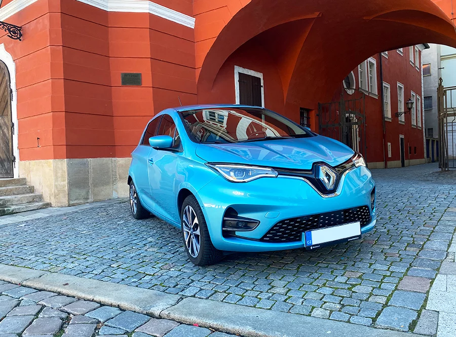 Jízda v elektromobilu ZOE