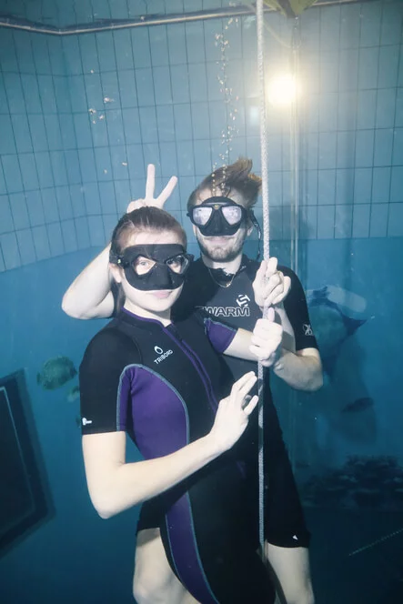 Kurz freedivingu v Praze
