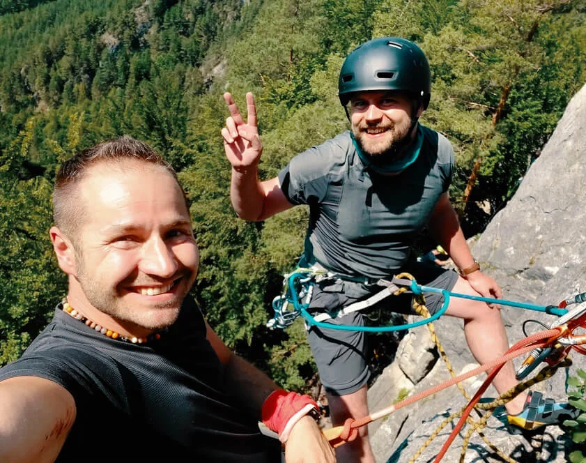 Individuální kurz skalního lezení pro dva