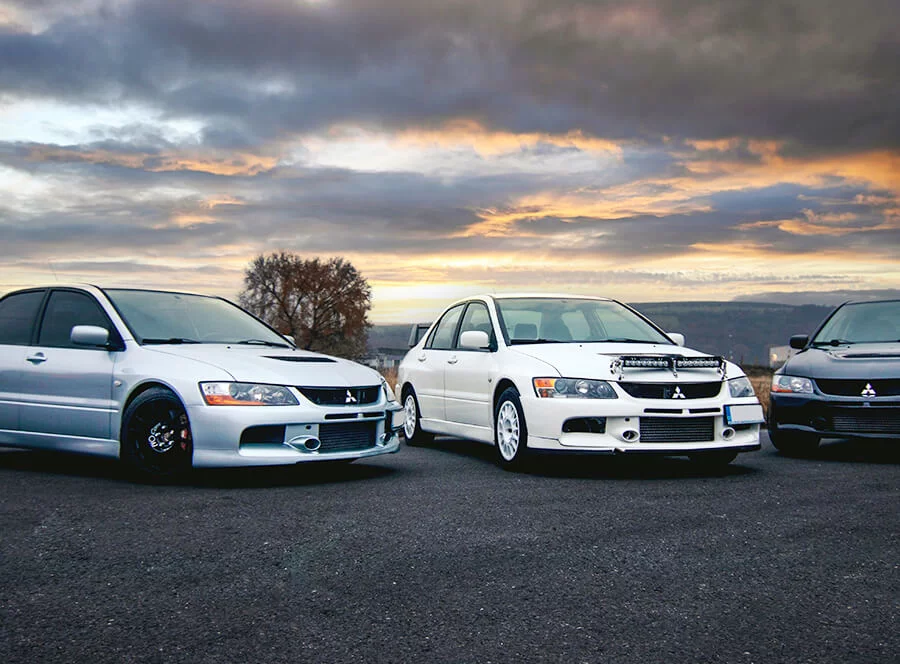Jízda v Mitsubishi Lancer EVO IX