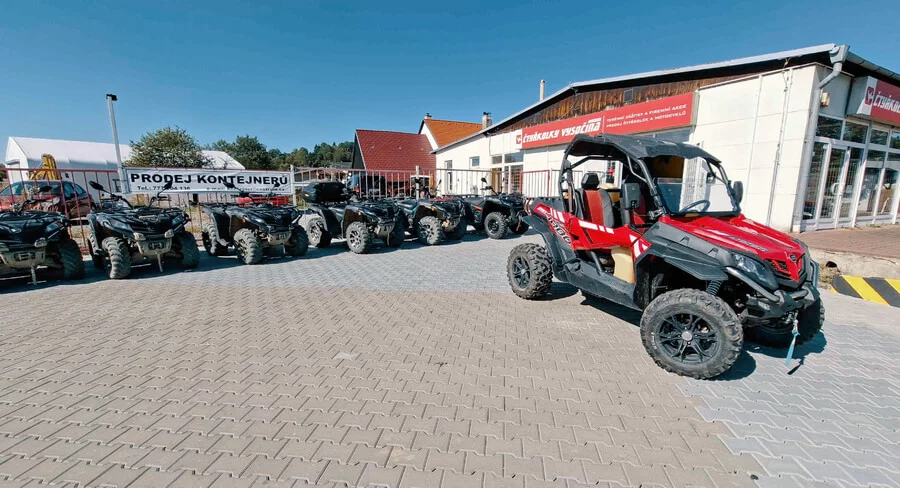 Extreme jízda na čtyřkolkách pro dva