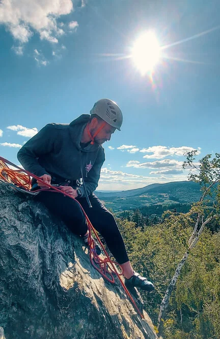 Individuální kurz skalního lezení pro dva