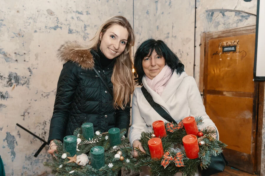 Výroba adventních věnců