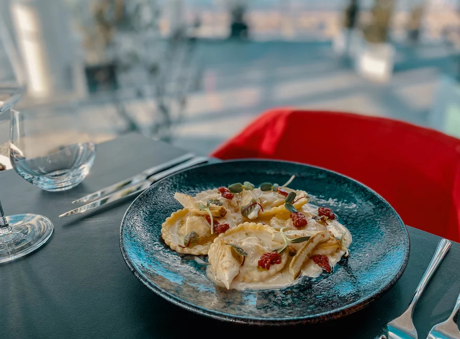 Restaurace Aureole - snídaně pro dva