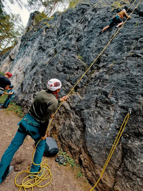Individuální kurz skalního lezení pro dva