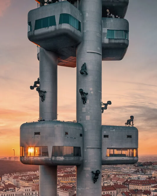Degustační menu v Žižkovské věži - restaurace Oblaca