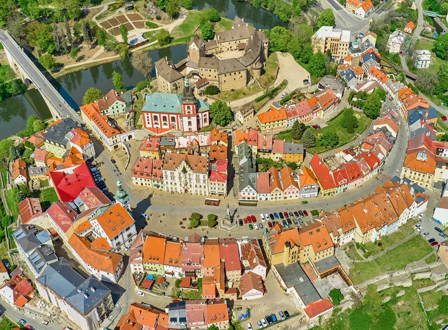 Vyhlídkový let nad západem Čech