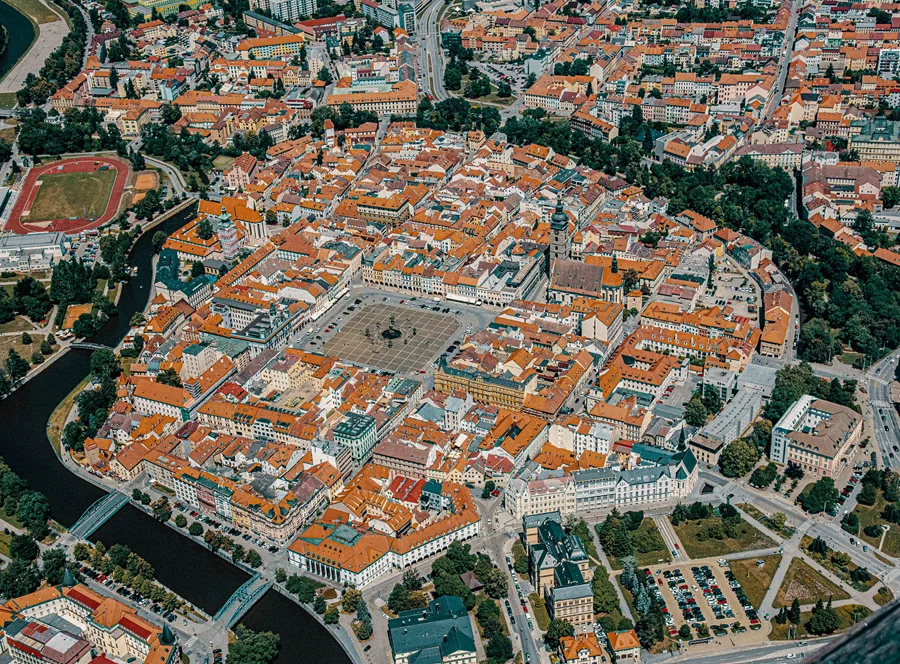 Vyhlídkový let nad jižními Čechy a Šumavou