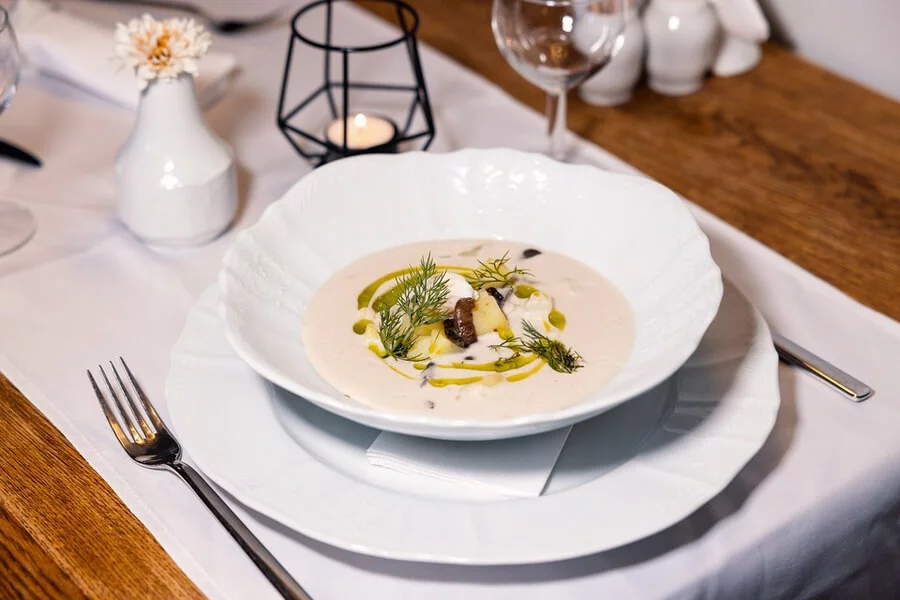 4chodové degustační menu v Krušných horách