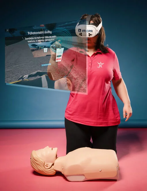 Kurz první pomoci ve virtuální realitě