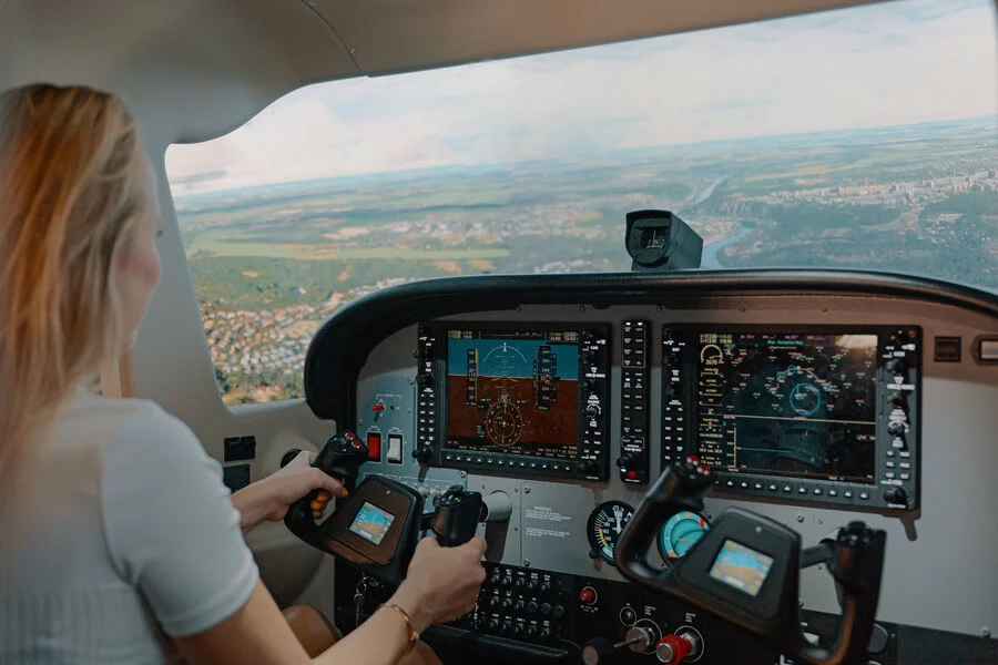 Letecký simulátor Cessna 172
