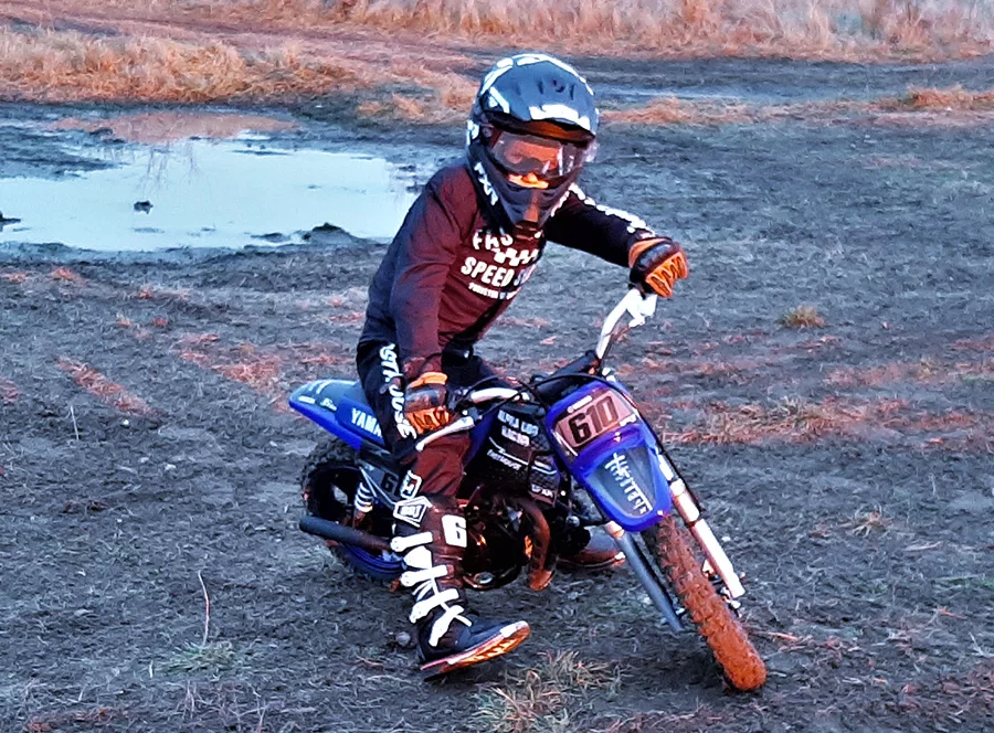 Motocyklový offroad zážitek pro děti