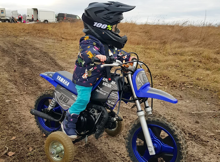 Motocyklový offroad zážitek pro děti