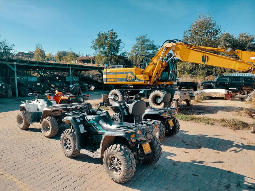 Offroad jízda na čtyřkolce