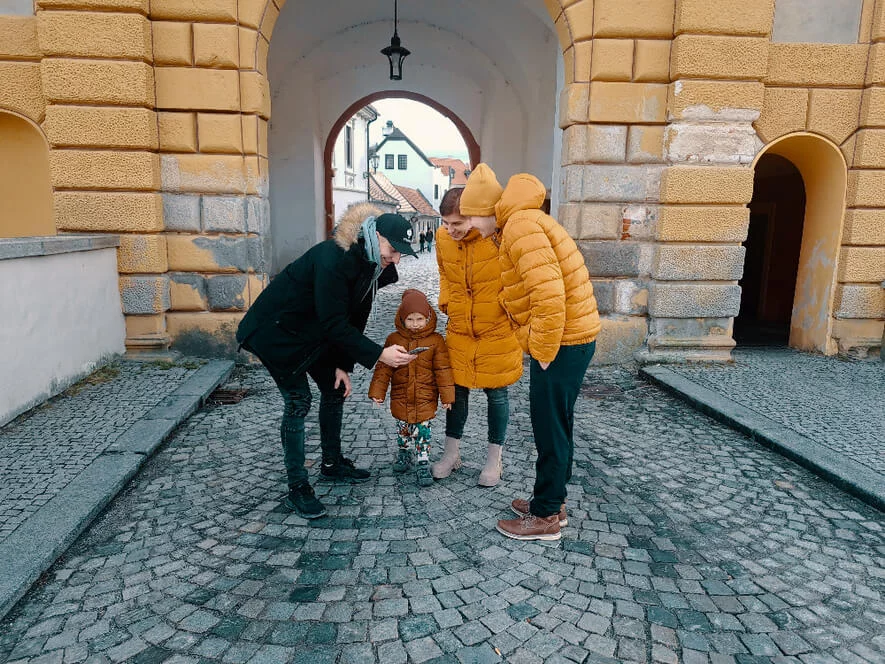 Venkovní únikovka v Českém Krumlově