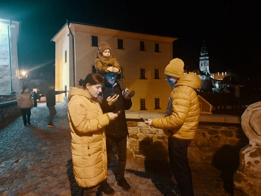 Venkovní únikovka v Českém Krumlově