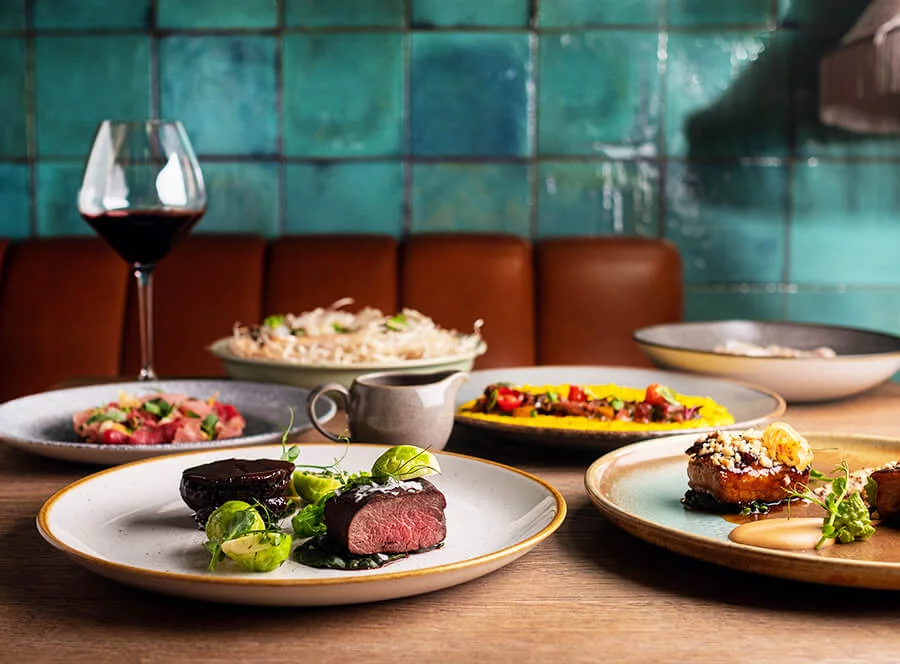 Degustační menu s víny v restauraci Amano