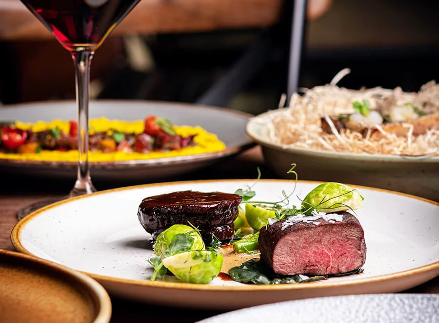 Degustační menu s víny v restauraci Amano